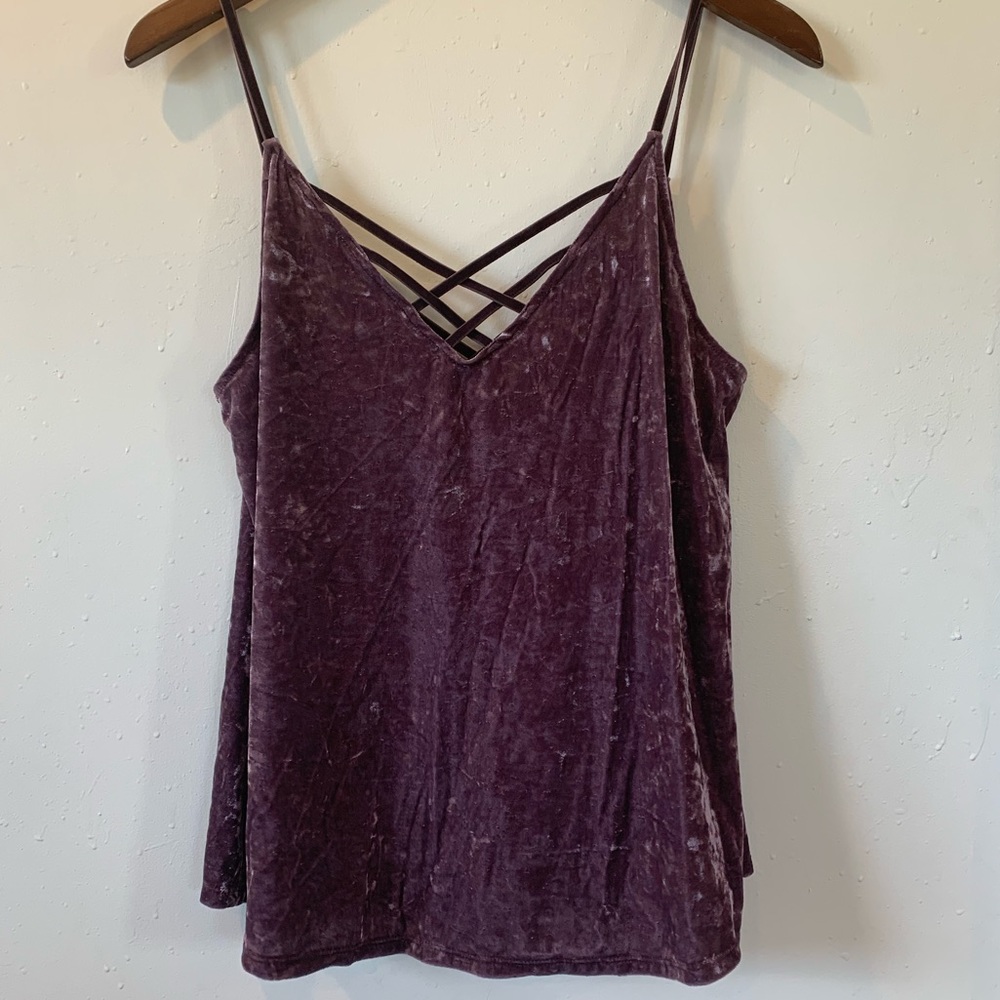 Velvet Crossback Tank